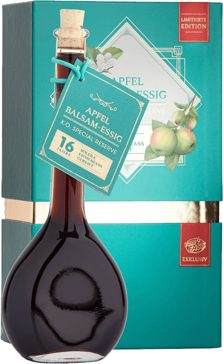 Apfel Balsam-Essig X.O. Special Reserve Solera 16 Jahre, im Eichenfass ...